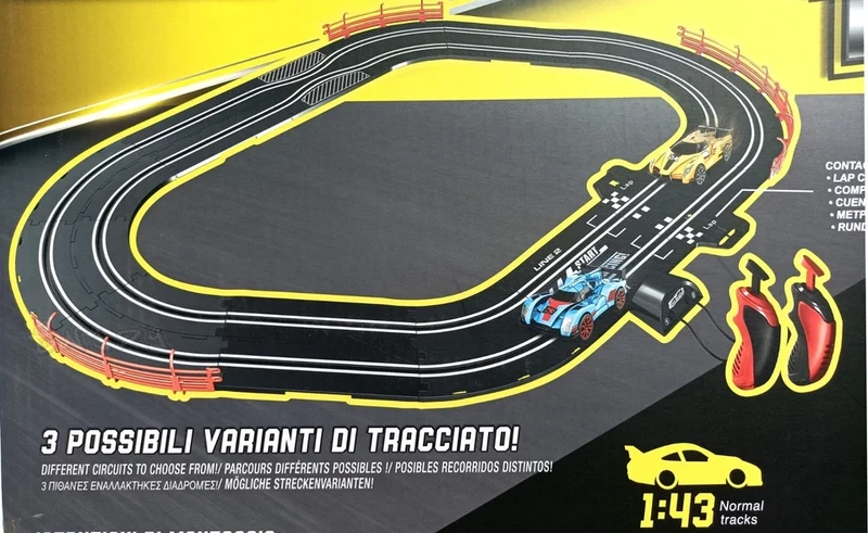 Pista elettrica a batteria pista formula uno