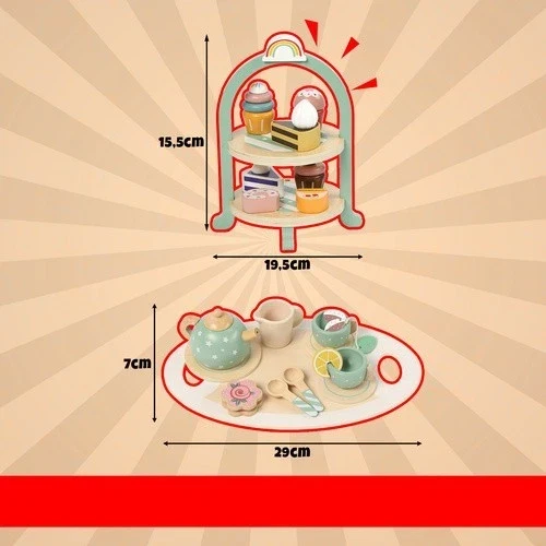 Set dei dolci e tè: un dolce divertimento che sviluppa, delizia e insegna!