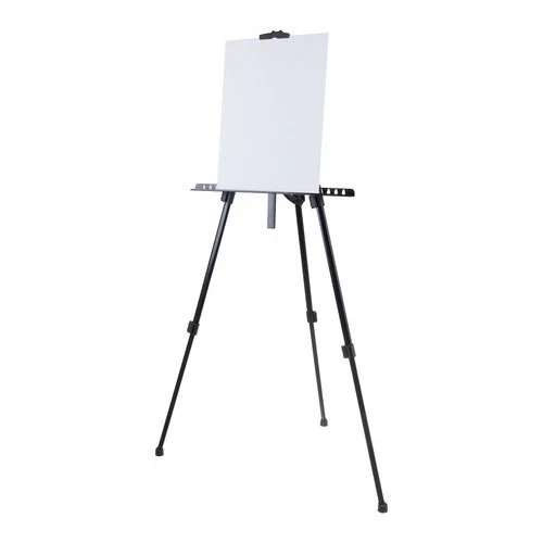 set pittura colori acrilici con pennelli cavalletto regolabile tavolozza e tele