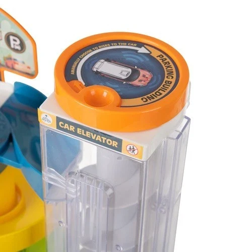 Parcheggio giocattolo - mega garage per bambini