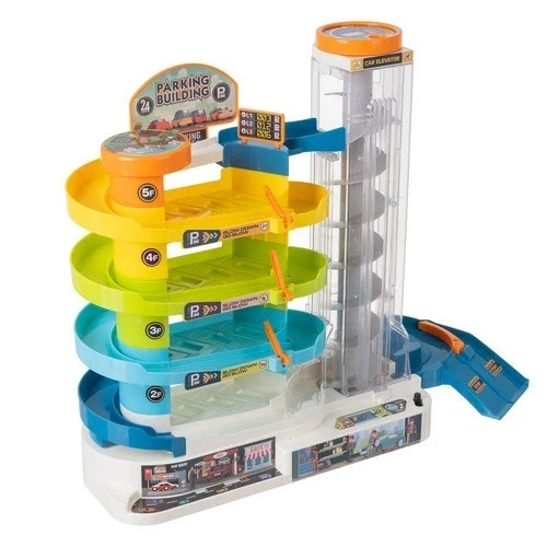 Parcheggio giocattolo - mega garage per bambini