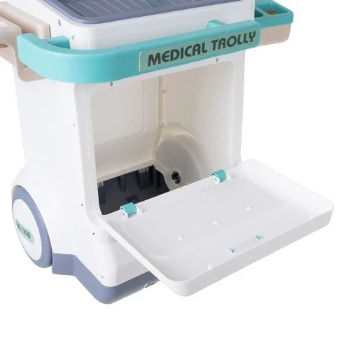 Kit medico per bambini - Stazione medica XXL con carrello ed ECG