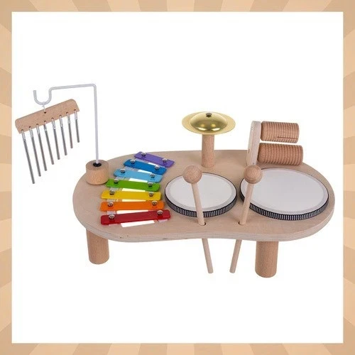 Montessori Set strumenti musicali per bambini educativo con xilofono per bambini