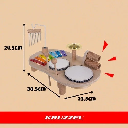 Montessori Set strumenti musicali per bambini educativo con xilofono per bambini