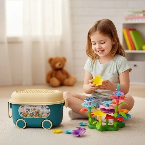 Set completo "Il mio piccolo Fioraio", gioco di imitazione per bambini