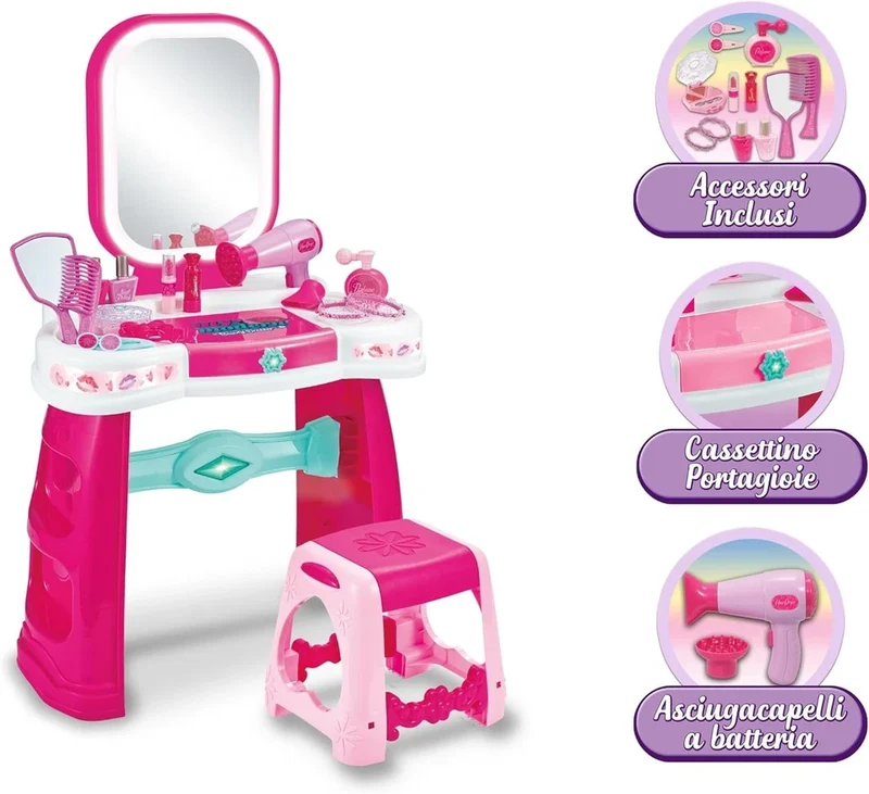 Specchiera gioco per bambine