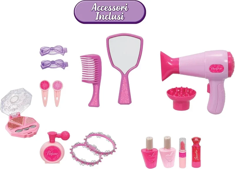 Specchiera gioco per bambine