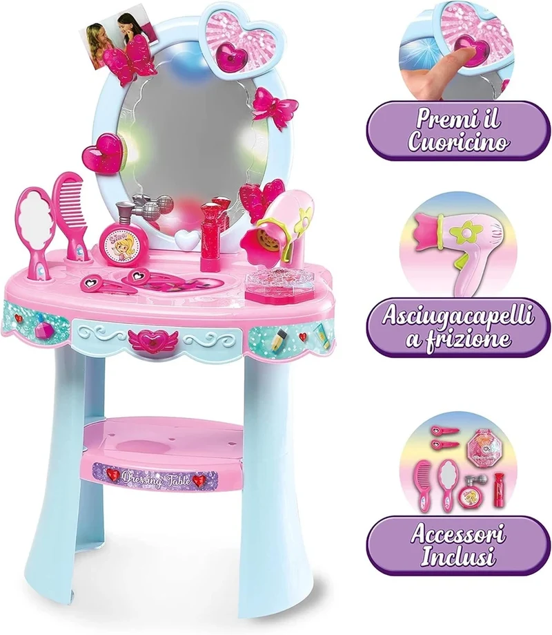 Specchiera gioco per bambine