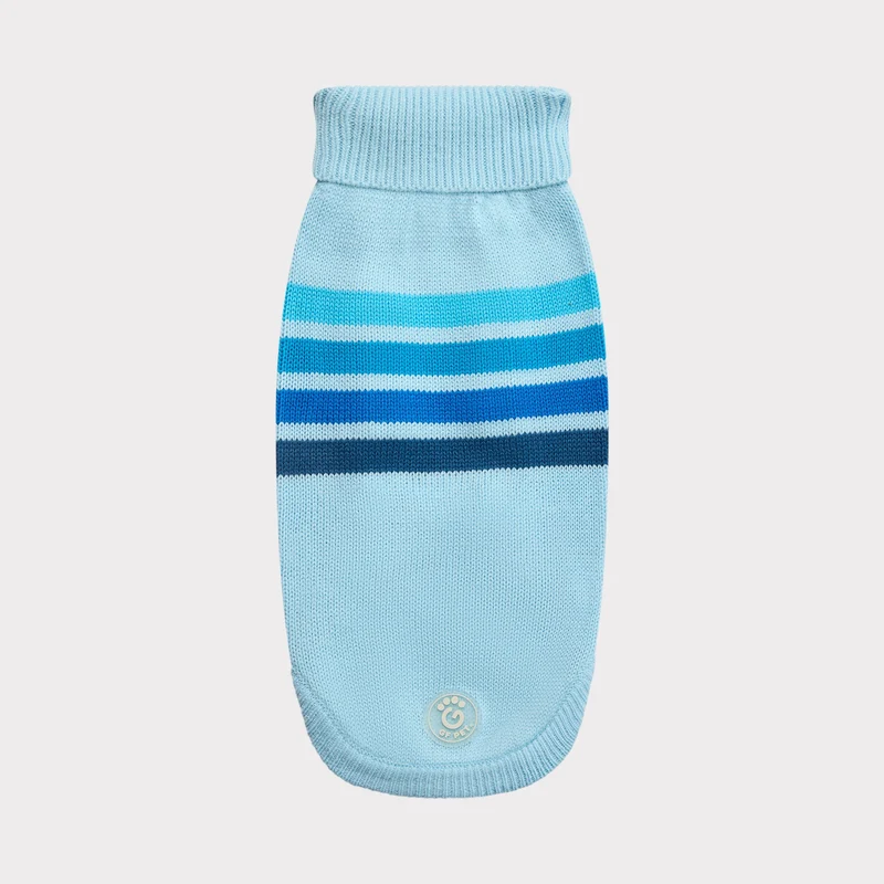 The Coastline Knit Sweater | Blue Ice