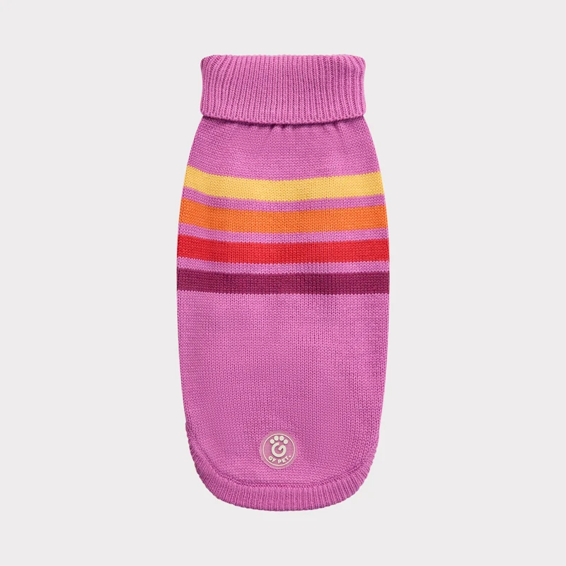 The Coastline Knit Sweater | Pink Wave