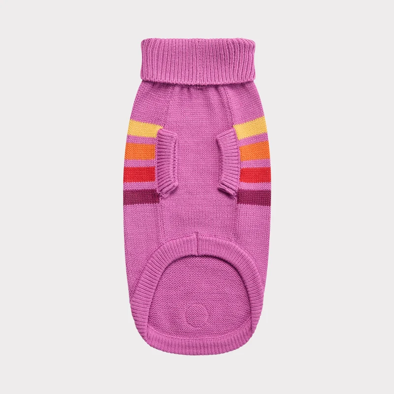 The Coastline Knit Sweater | Pink Wave