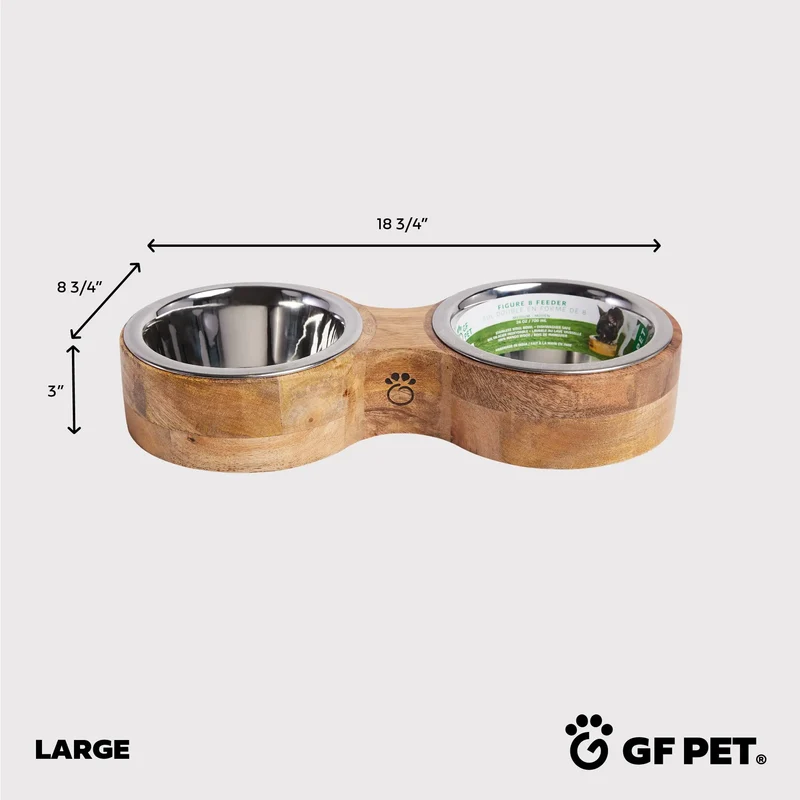 Figure-8 Pet Feeder
