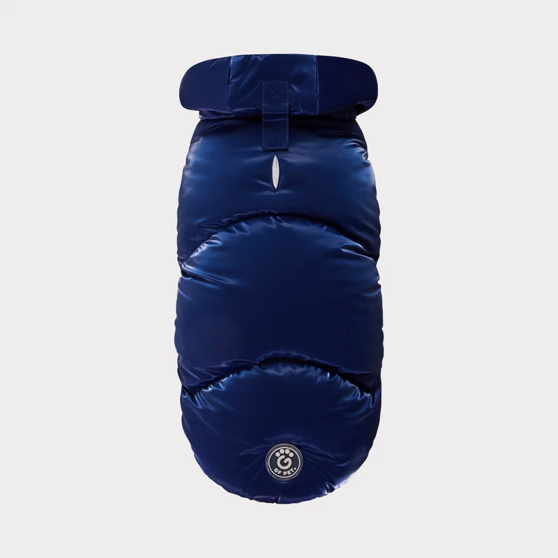 Lunar Glow Dog Parka | Blue