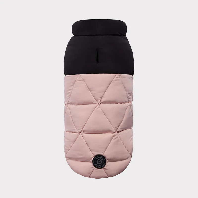 Diamond Dog Puffer | Pink