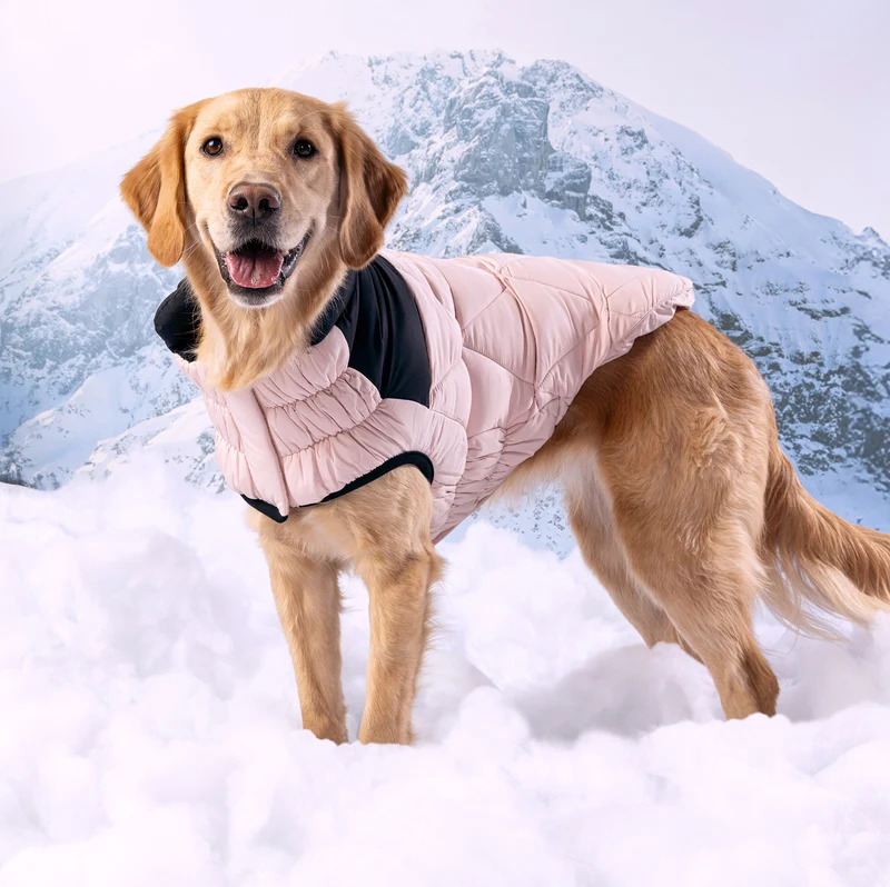 Diamond Dog Puffer | Pink