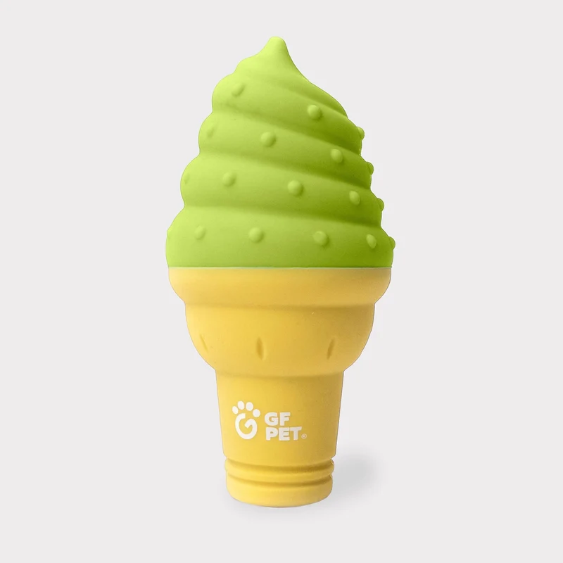 ICE TOY Ice Cone | Dog Cooling Toy | Lime Green