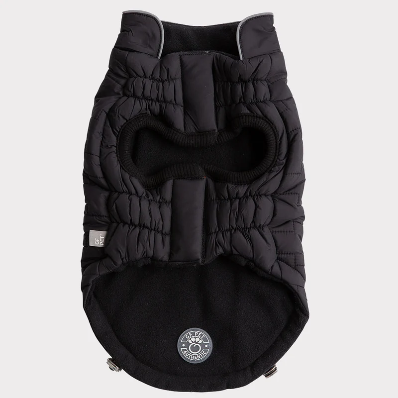 Reversible Chalet Dog Jacket | Black Fleece