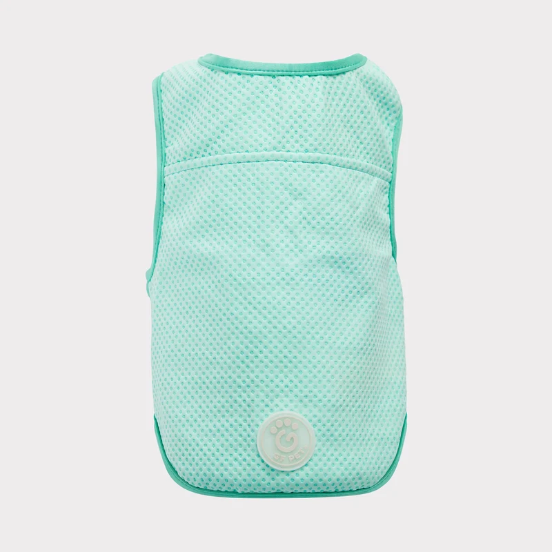 Elasto-Fit® Ice Vest® | Dog Cooling Vest | Aqua