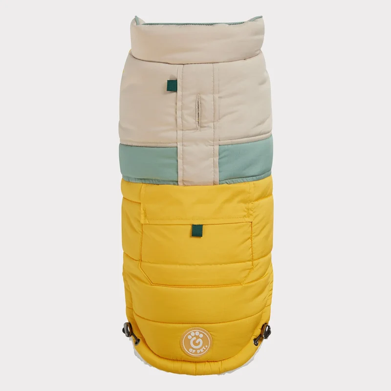Camplife Dog Puffer | Yellow