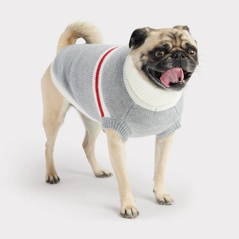 Trekking Dog Sweater | Grey Mix