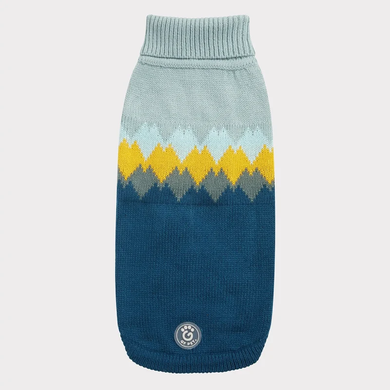 Fireside Dog Sweater | Dark Teal