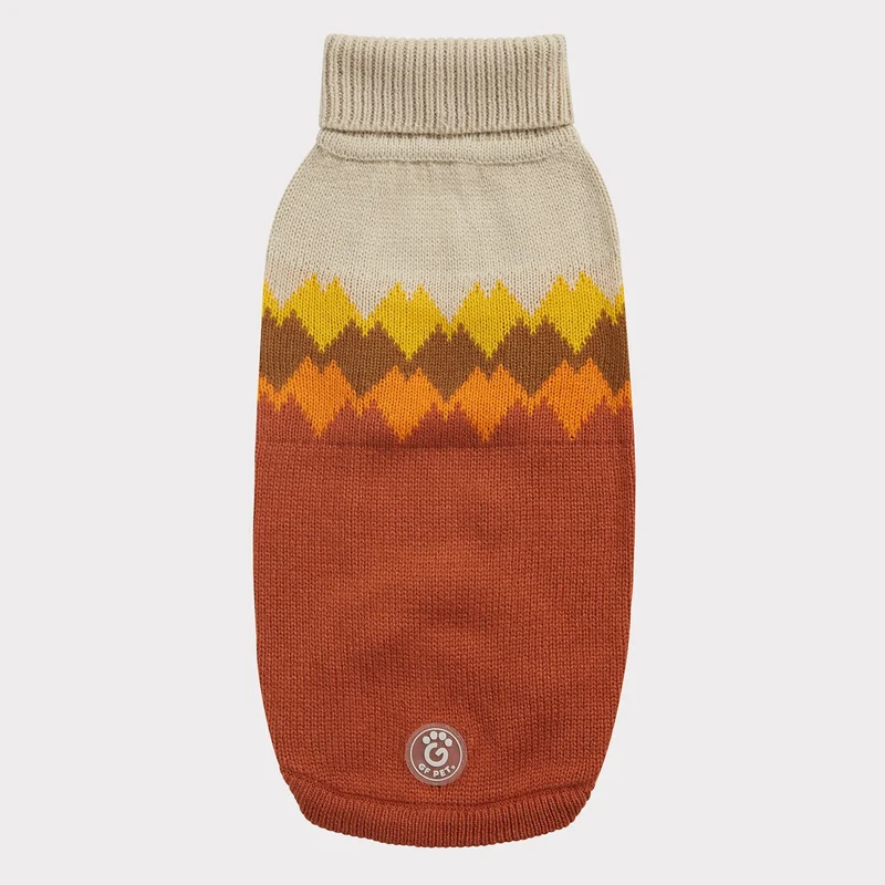 Fireside Dog Sweater | Chili