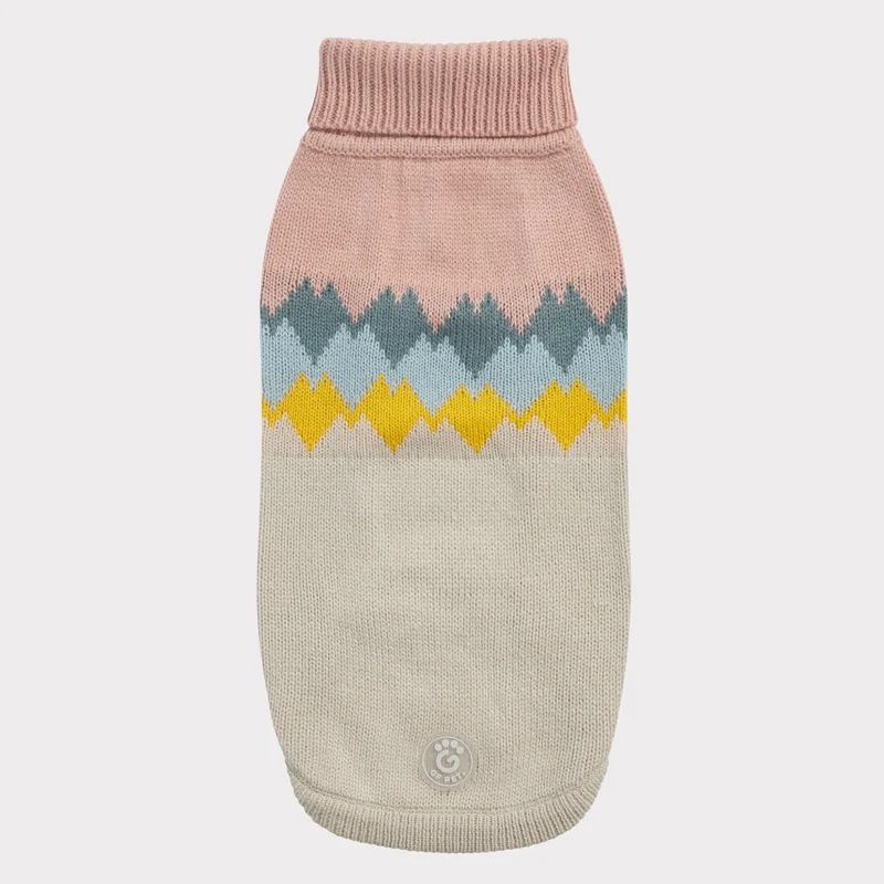 Fireside Dog Sweater | Clay