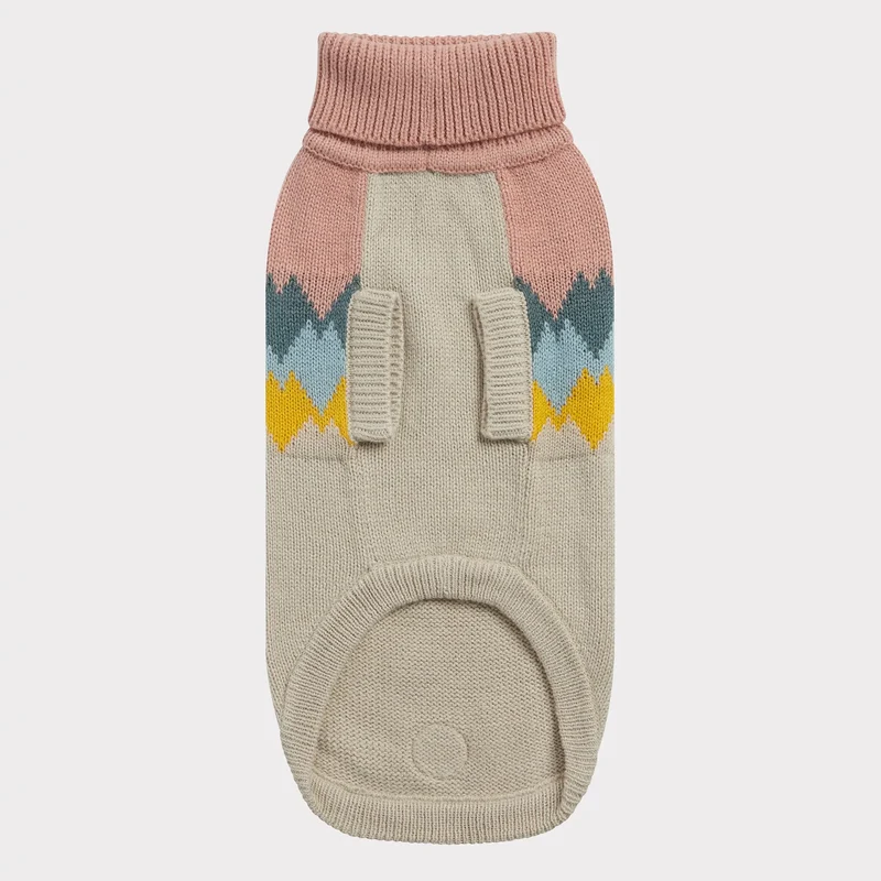 Fireside Dog Sweater | Clay