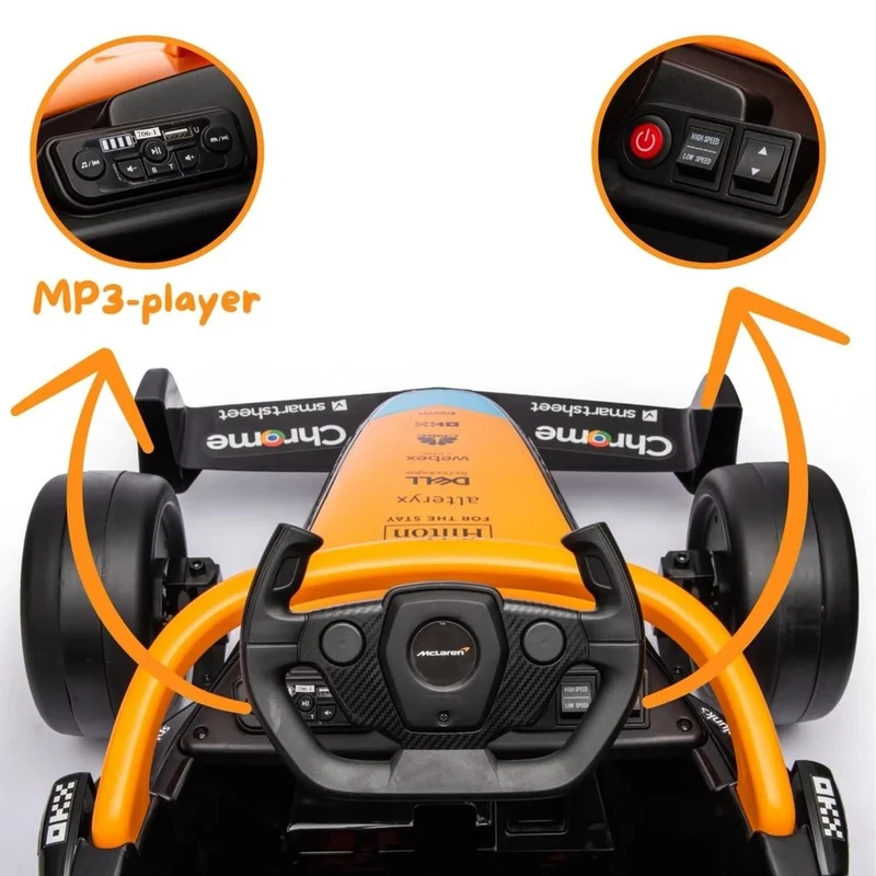 Auto Elettrica per bambini McLaren F1 batteria al LITIO