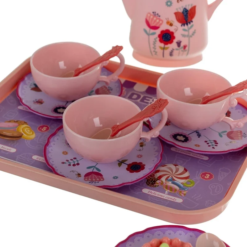 Tea party perfetto per piccole padrone: il servizio da tè Kruzzel in valigetta