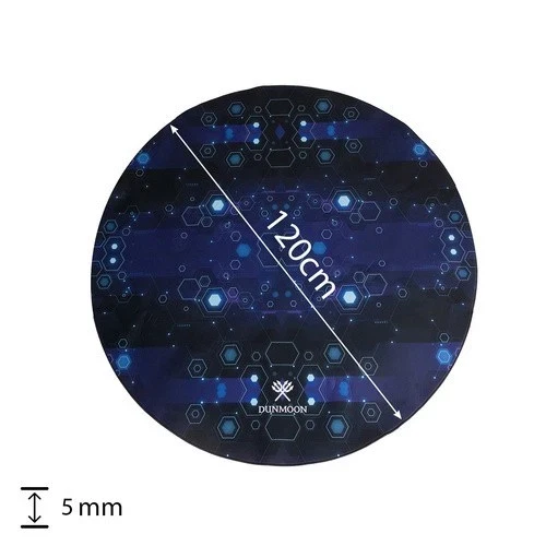 Tappetino protettivo per sedia da gaming 120 x 120 cm universale x sedia ruote