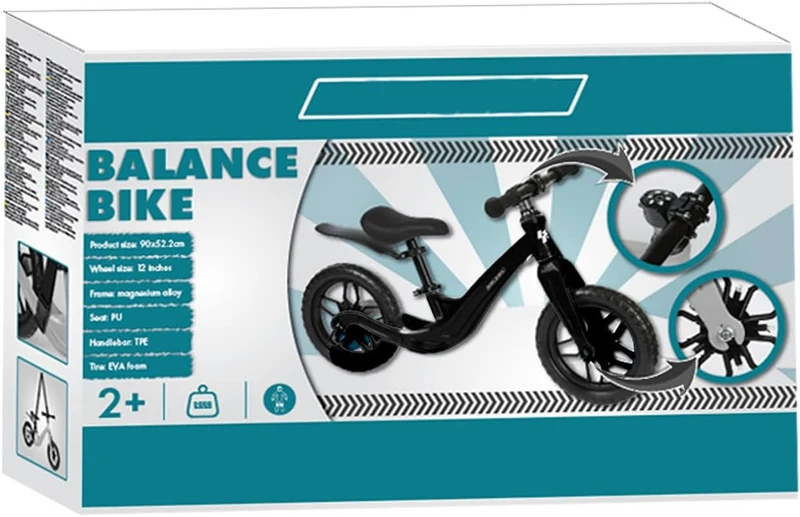 Bicicletta senza pedali, bici cavalcabile equilibrio pedagogica
