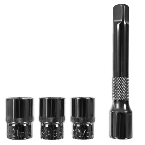 Chiave dinamometrica da 1/2"+ bussole+ prolunga