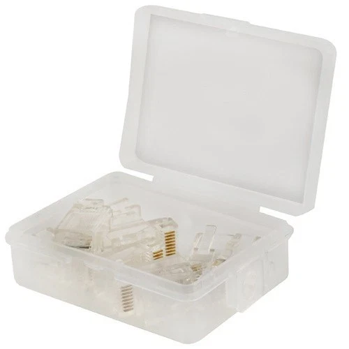 Kit tester cavo rete LAN RJ45 RJ11 pinza crimpatrice plug ethernet custodia