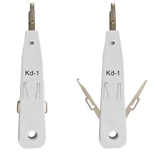 Kit tester cavo rete LAN RJ45 RJ11 pinza crimpatrice plug ethernet custodia