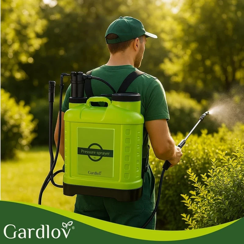 16L Spruzzatore Manuale a Pompa asta lunga Nebulizzatore a Pressione Irrigazione