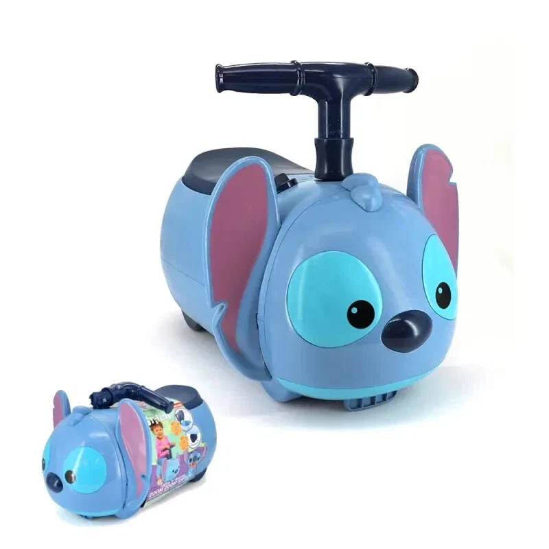 Auto a spinta ride on disney STITCH cavalcabile con luci suoni Zoom cavalcabile