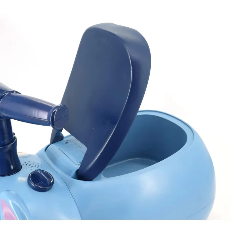 Auto a spinta ride on disney STITCH cavalcabile con luci suoni Zoom cavalcabile