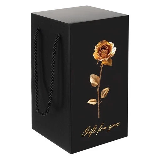 Rosa Eterna luci led Bella La Bestia Rosa Stabilizzata In Vetro+ scatola regalo