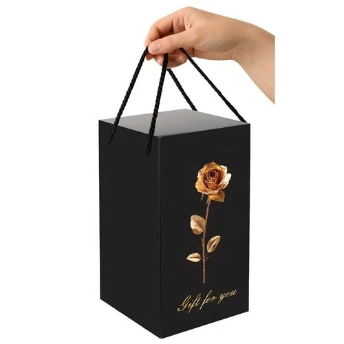Rosa Eterna luci led Bella La Bestia Rosa Stabilizzata In Vetro+ scatola regalo