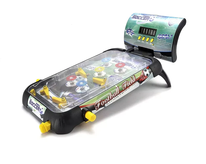Flipper da tavolo con luci e suoni, display digitale lcd con segnapunteggio