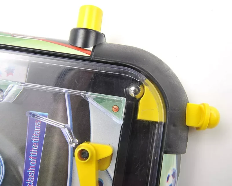 Flipper da tavolo con luci e suoni, display digitale lcd con segnapunteggio
