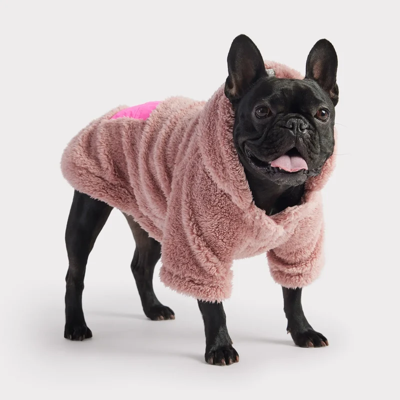 Cozy Dog Hoodie | Pink