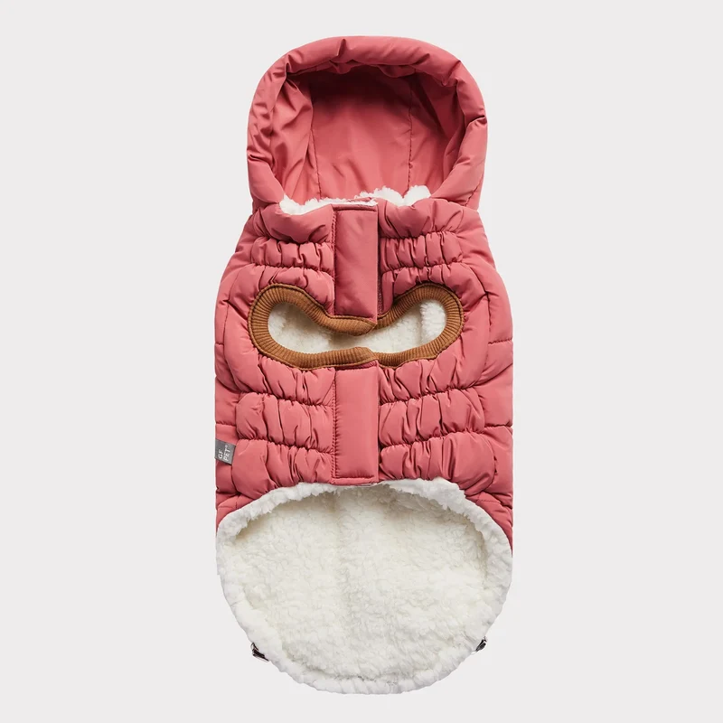 The Puff Dog Parka | Pink