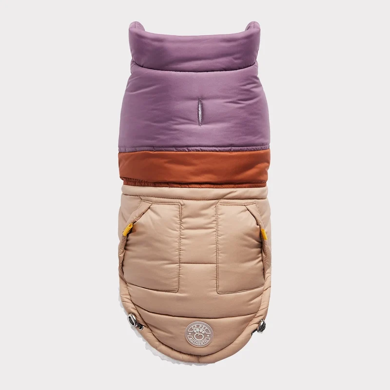 Retro Dog Puffer | Sand