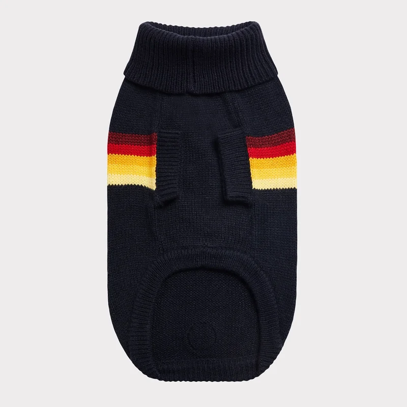 Retro Dog Sweater | Navy