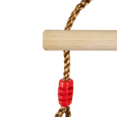 Altalena da giardino per bambini, altalena a trapezio, barra acrobatica