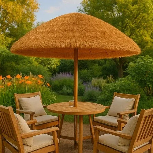 Ombrellone Parasole da Esterno in Stile Hawaiano ombrellone giardino spiaggia