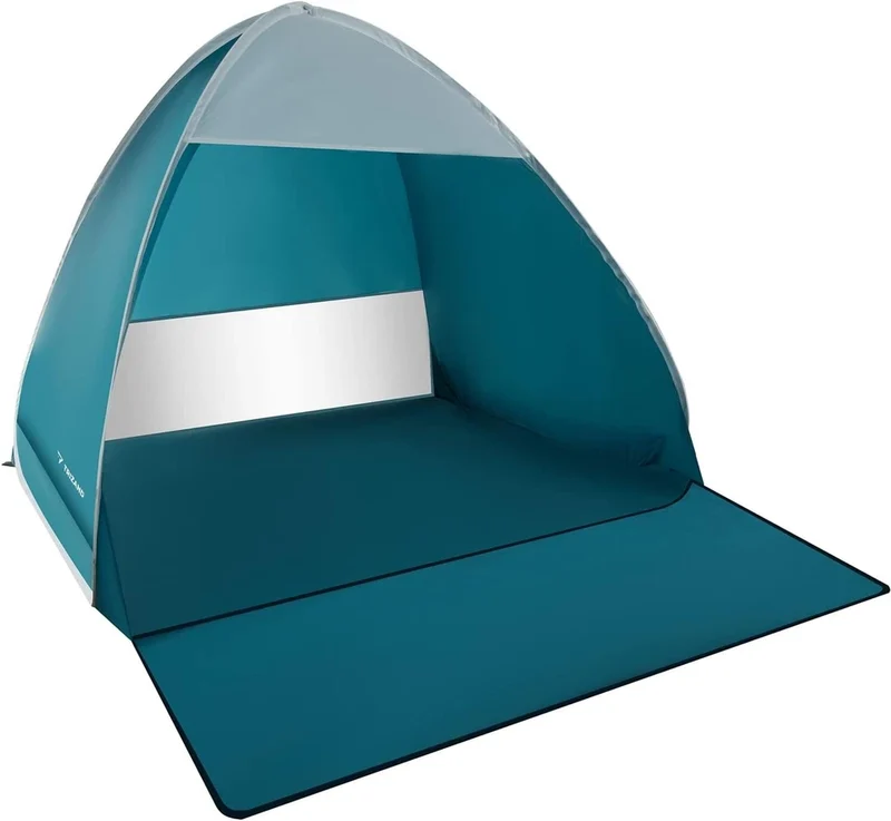 Tenda DA SPIAGGIA pop-up per 2 PERSONE campeggio filtro uv Tenda Impermeabile