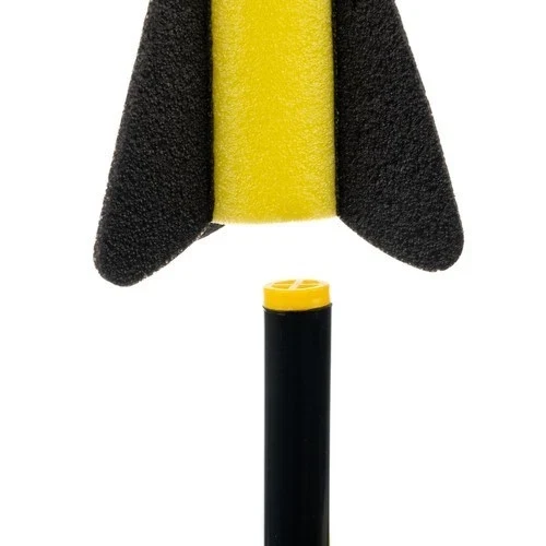 Lanciarazzi in schiuma con pompa e doppia catapulta per bambini!